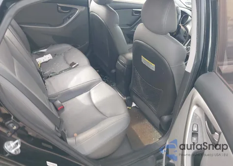 2012 Hyundai Elantra Limited (Ulsan Plant) z USA, uszkodzony, nr VIN KMHDH4AE3CU332891